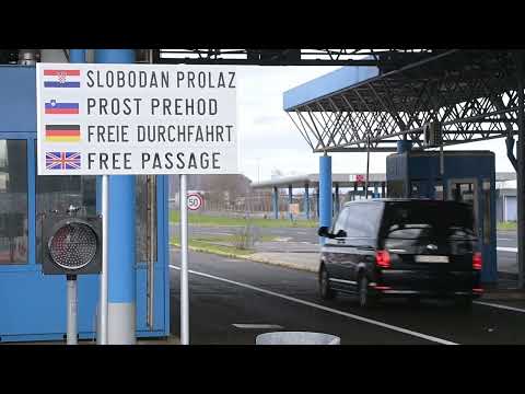 Granični prijelaz Bregana prvi dan ulaska Republike Hrvatske u Schengenski prostor
