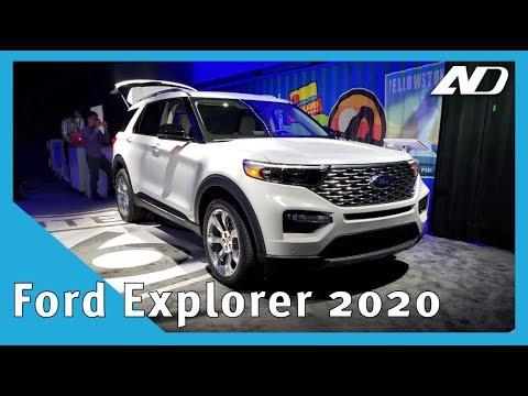Ford Explorer 2020 - Similar por fuera pero llena de novedades por dentro | NAIAS2019 Video