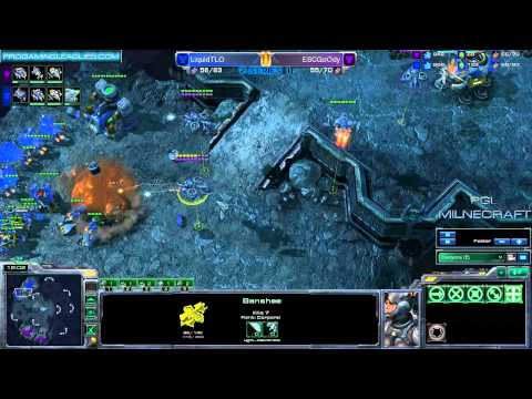 LiquidTLO vs ESC Goody G4 P 1/2 Xel'Naga Fortress Epic Game