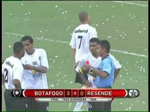 Botafogo 3x0 Resende Campeão da Taça Guanabara   2009