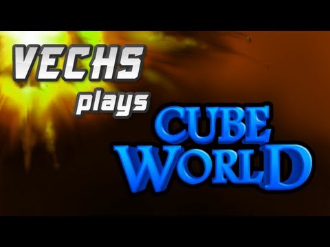 Cube World 02 Skyriming Our Way Around