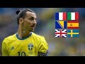 Zlatan Ibrahimovic Speaking 6 different Languages