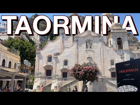 TAORMINA SICILY 🇮🇹 ITALY | WALK TOUR 4K 60fps