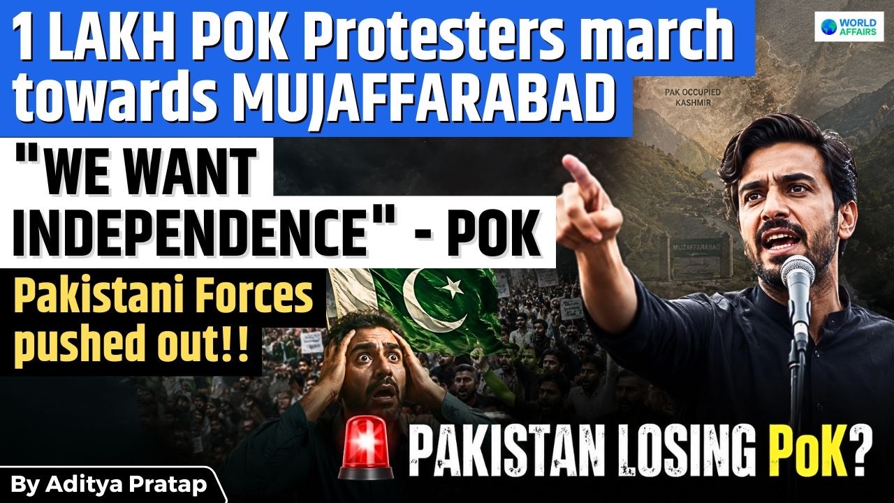 “Free Kashmir” Echoes in PoK: Children & Women Lead Historic Protest