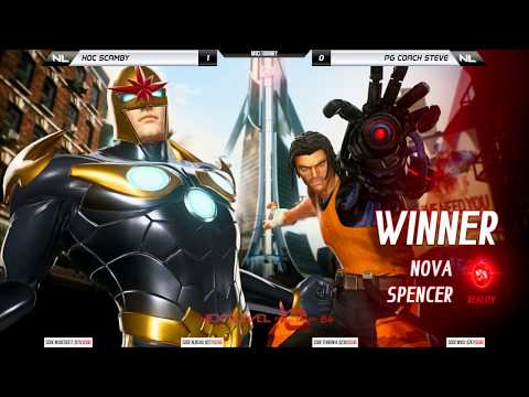 NLBC v.84 - Marvel vs Capcom Infinite - Losers Semi - Scamby vs Coach Steve [1080p/60fps]
