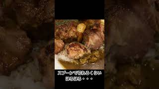 ココイチで肉塊カレー食べてきました#vlog  #shorts