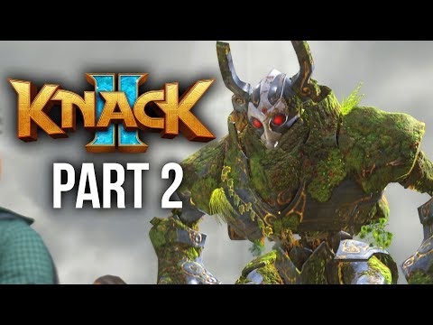 KNACK 2 Walkthrough Part 2 - VANGUARD (PS4 Pro 60fps Gameplay)
