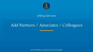 6 Adding Partner Advocates/Associates/Colleagues;?>