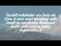 Nokinketer Aika Liasü Wati Jamir Tsüza Imchen Sentinaro AMR AO Song LYRICS VIDEO