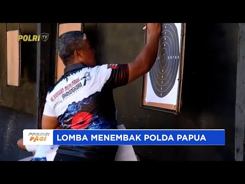 SPN POLDA PAPUA GELAR LOMBA MENEMBAK