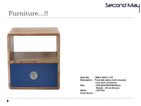 Teak Wood Plywood Wooden Bench With Cushion, Without Backrest