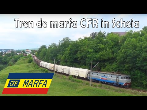 Tren de marfa CFR spre Suceava - 21.06.2015