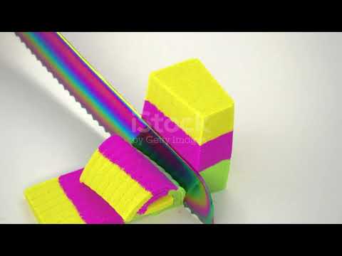 Cake Crushing satisfying ASMR