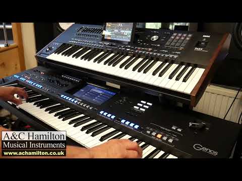 Vergleich der Sounds und Styles von Yamaha Genos und Korg PA5X