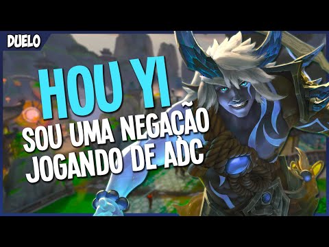 SOU UMA NEGAÇÃO DE ADC! | HOU YI (Ranked Duel Smite Brasil)