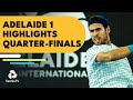 Kokkinakis EPIC vs Ymer; Khachanov, Monfils In Action | Adelaide 2022 Highlights Quarter-Finals