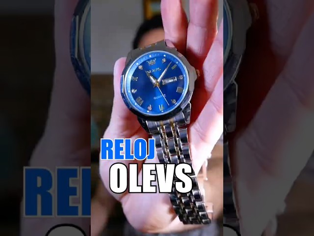 Vídeo relacionado con OLEVS Las Parejas de San Valentín de emparejan Relojes de Cuarzo él y su Conjunto de Parejas, Relojes de Tiempo de Cuero, Relojes de Diamantes, Regalos Románticos para Bodas de Amantes Hombres