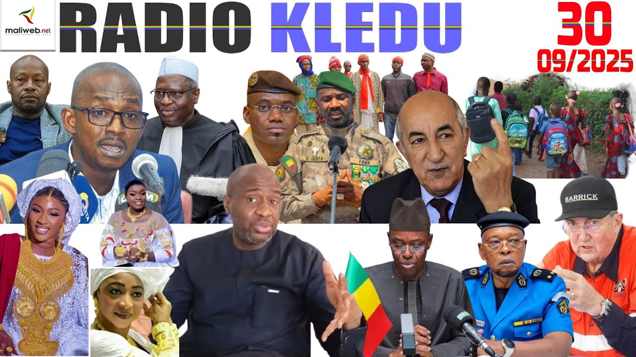 La Revue de Presse de la RADIO KLEDU du 30 Septembre 2025