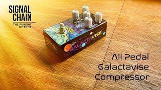 Video thumbnail for All Pedal: Galactavise Compressor by Brett Kingman