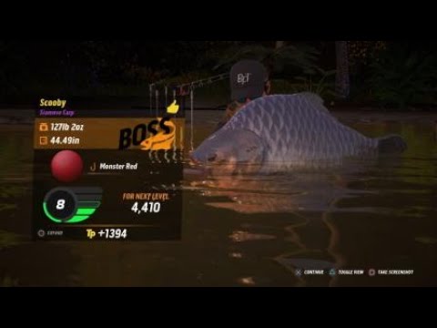 The Catch: Carp & Coarse-Pearl Lake-Boss Fish “Scooby”.