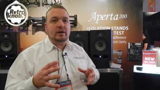 Video thumbnail for Iso Acoustics - Iso Puck NAMM 2017 by Retro Knob