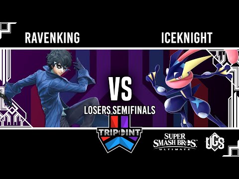 Tripoint Smash 200  -  Losers Semifinals  -  Ravenking(Joker) Vs. IceKnight(Greninja)