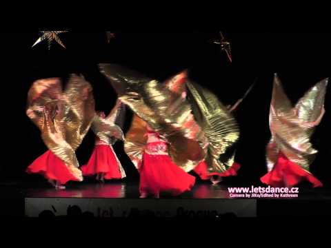 Let's Dance Prague Oriental Competition 2015 - Daima Dancers - Tanec s křídly