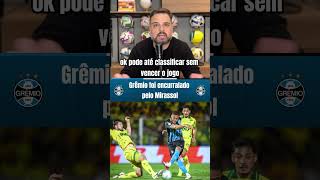 Sem expectativas com o Grêmio.