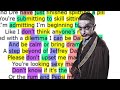 Rhyme Scheme Must Be The Ganja 2nd Verse Eminem