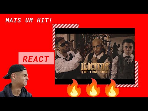 Kant ft. Krawk e Thiago - Ilícitos | Prod. André Nine | Reagindo / reação análise