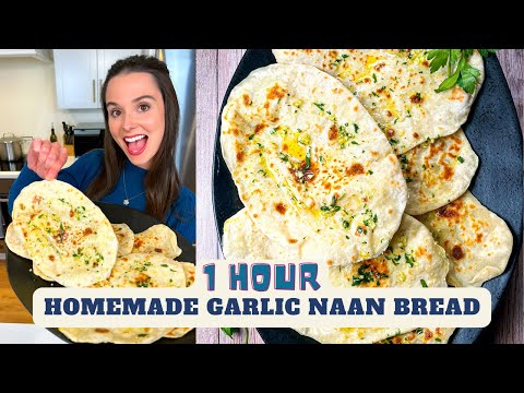 The Easiest Garlic Naan Bread Ever