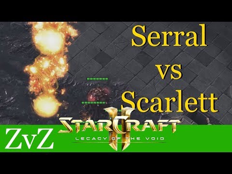 Serral vs Scarlett (ZvZ) - WCS Valencia - Starcraft 2: LotV Profi Replays [Deutsch | German]