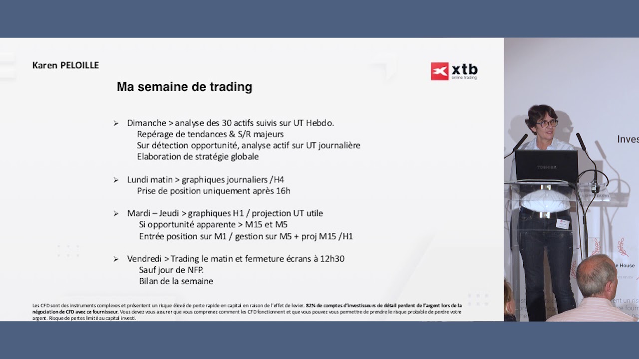 XTB Trading Show - Paris 2018 - La conférence de Karen Peloille