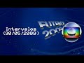 Intervalos Futebol 2009 Globo 30 05 2009