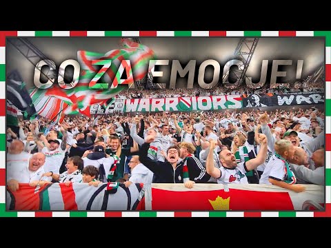 Doping na meczu Legia - Midtjylland. Oprawa +Szał radości!