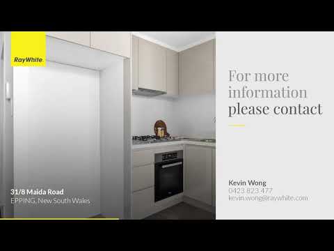 31/8 Maida Road, Epping, NSW 2121, 1 chambres, 1 salles de bain, Apartment