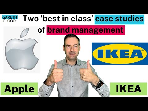 , title : 'Two ‘best in class’ case studies of brand management: Apple and Ikea'