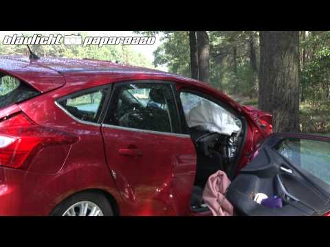 Schwerer Unfall auf B97 bei Schwarzkollm