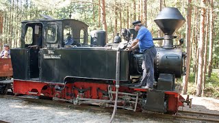 preview picture of video 'Waldeisenbahn Muskau - Auf zur letzten Fahrt zur Tongrube Mühlrose  - Teil 3'