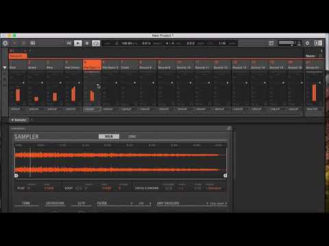 Maschine 101 - Trap Drums & 808 Pattern Basic (no talking)