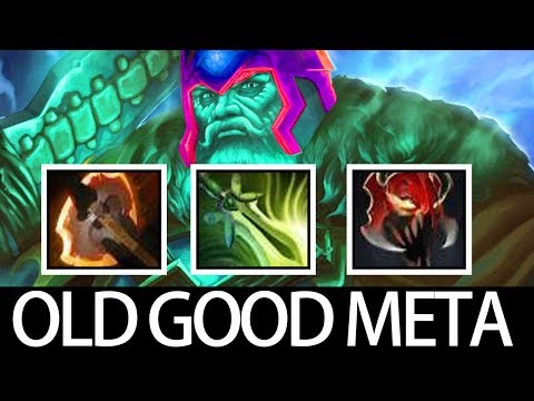 Fury + Madness + Butterfly Old META Wraith King 7.06 Dota Gameplay by rmN