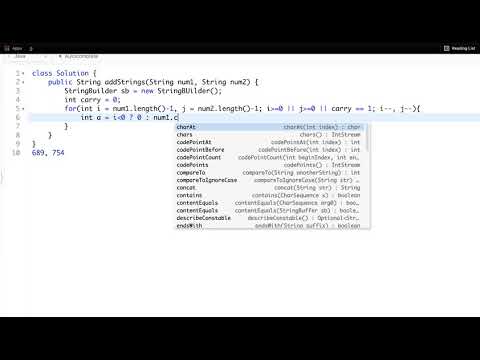 Leetcode 415 Add Strings Coding Interview Problem With Java Solution