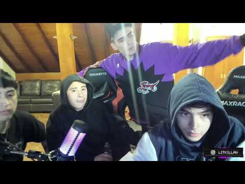 FREE DE LIT KILLAH, FMK, RUSHERKING Y TIAGO EN DIRECTO