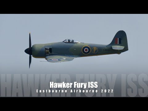 Hawker Fury ISS - Eastbourne Airbourne 2022