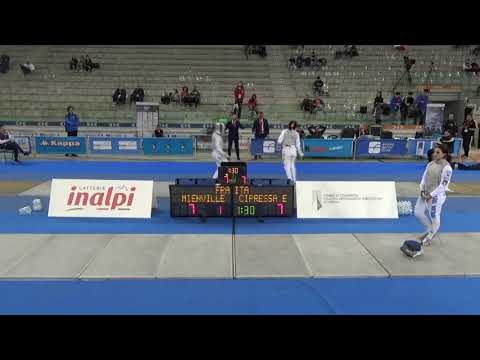 2019 458 T64 07 F F Individual Turin ITA GP BLUE 2 CIPRESSA ITA vs MIENVILLE FRA