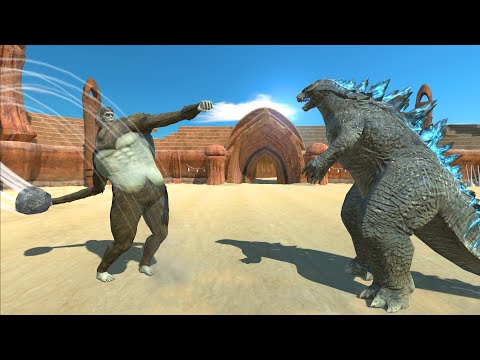 Titan Beast vs Godzilla 2014 At Arena - ARBS