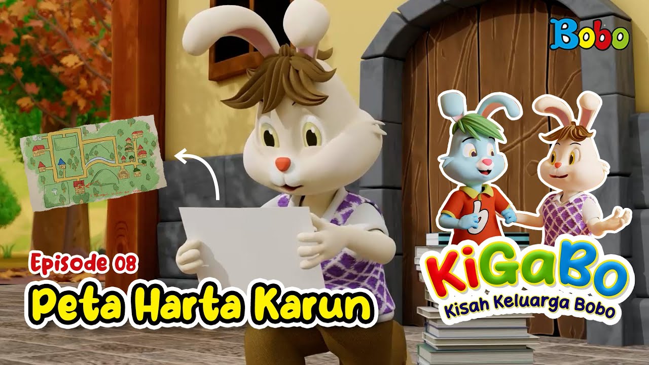 Episode 8 - Treasure Map - KiGaBo - Bobo Magazine Animation Series