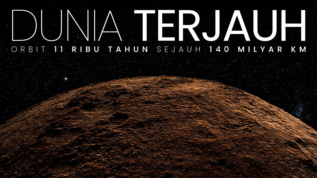 ORBIT 11 RIBU TAHUN DAN SEJAUH 140 MILYAR KM | MEMAHAMI DUNIA TERJAUH DI UJUNG TATA SURYA KITA