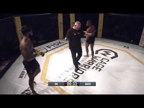 OKI V SAEED - 170lbs Amateur MMA Title Contest - #CWSE27