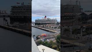 🚢 ​El Trasatlántico Queen Victoria de Cunard Line ha hecho escala hoy en el Muelle Santa Catalina